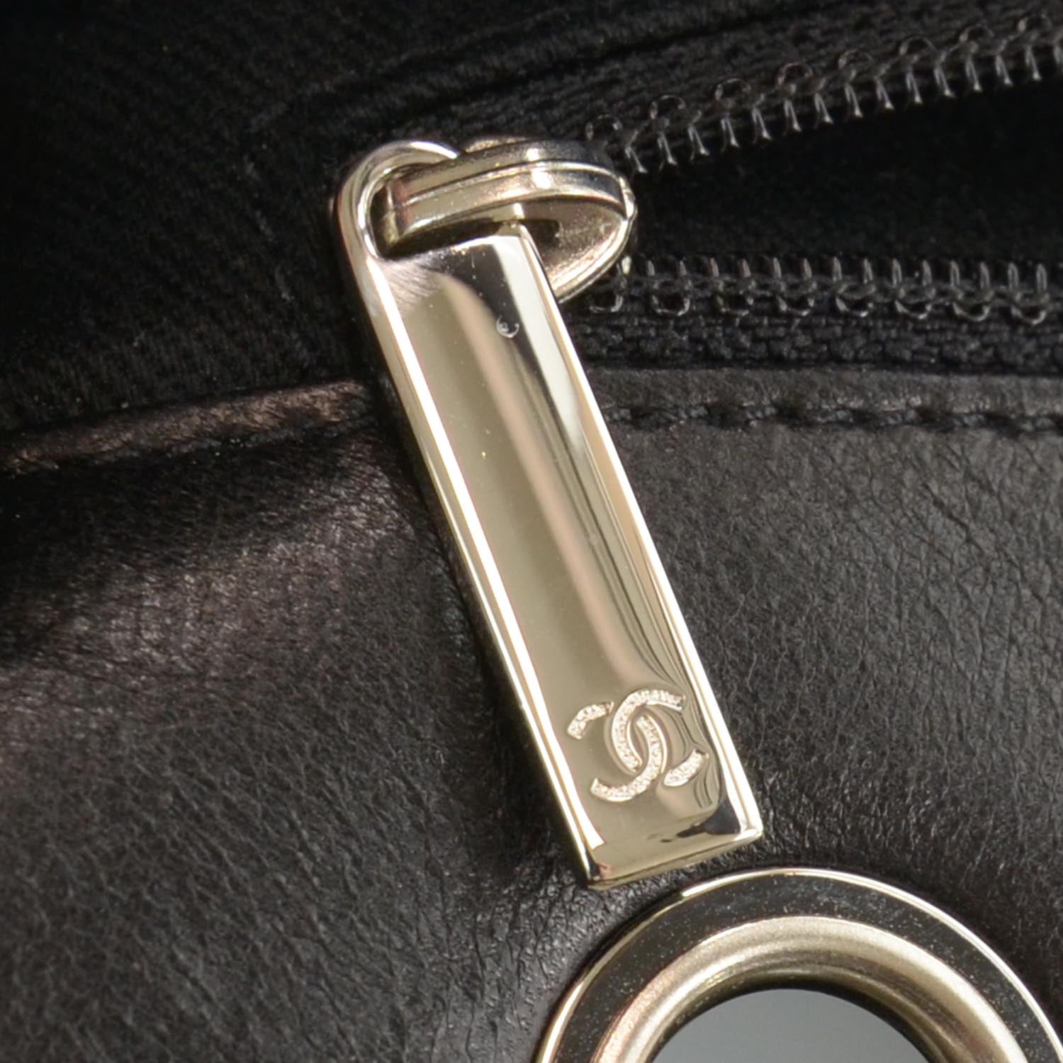 Chanel Vinyl Quilted In the Business Flap Bag Black 7 of 10