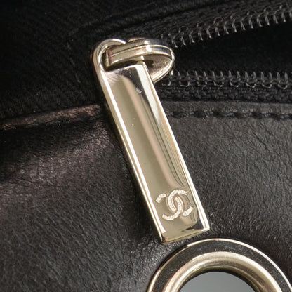 Chanel Vinyl Quilted In the Business Flap Bag Black 7 of 10