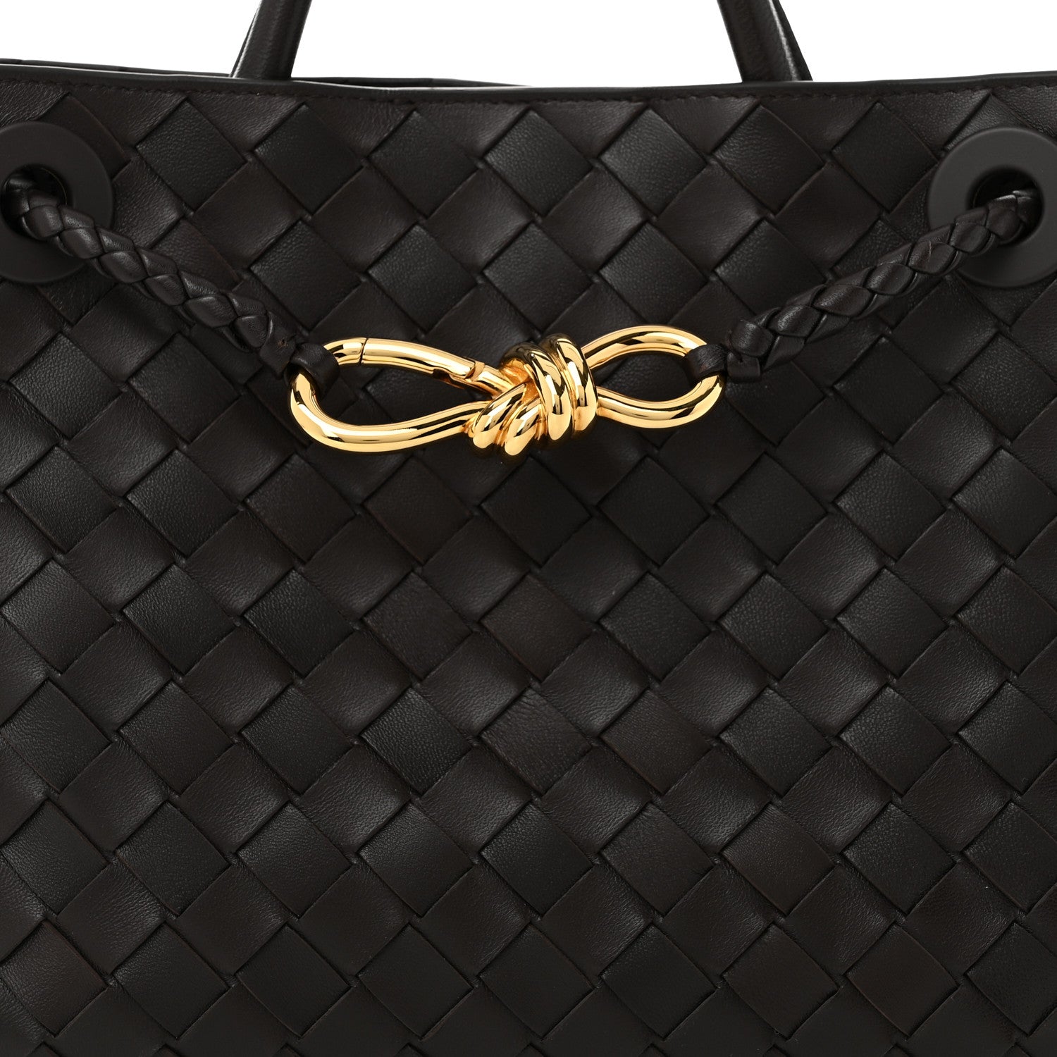 Bottega Veneta Nappa Intrecciato Small Andiamo Shoulder Bag Fondant 7 of 9