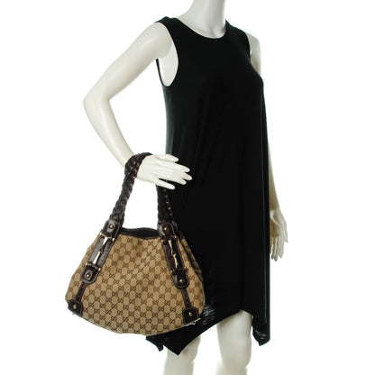 Gucci Monogram Small Pelham Shoulder Bag Dark Brown 2 of 7