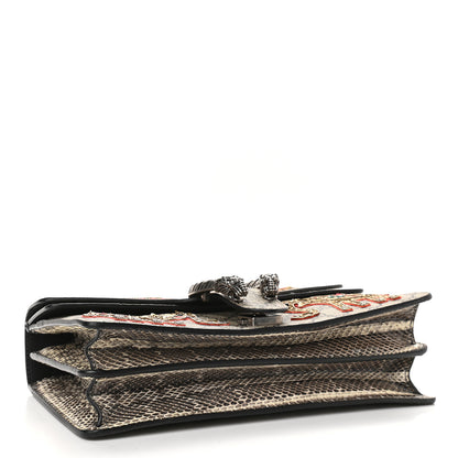 Gucci GG Supreme Monogram Elaphe Elephant Embroidered Small Dionysus Shoulder Bag 4 of 9
