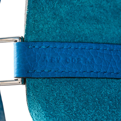 Hermes Taurillon Clemence Picotin Lock 18 PM Bleu Zanzibar 7 of 11