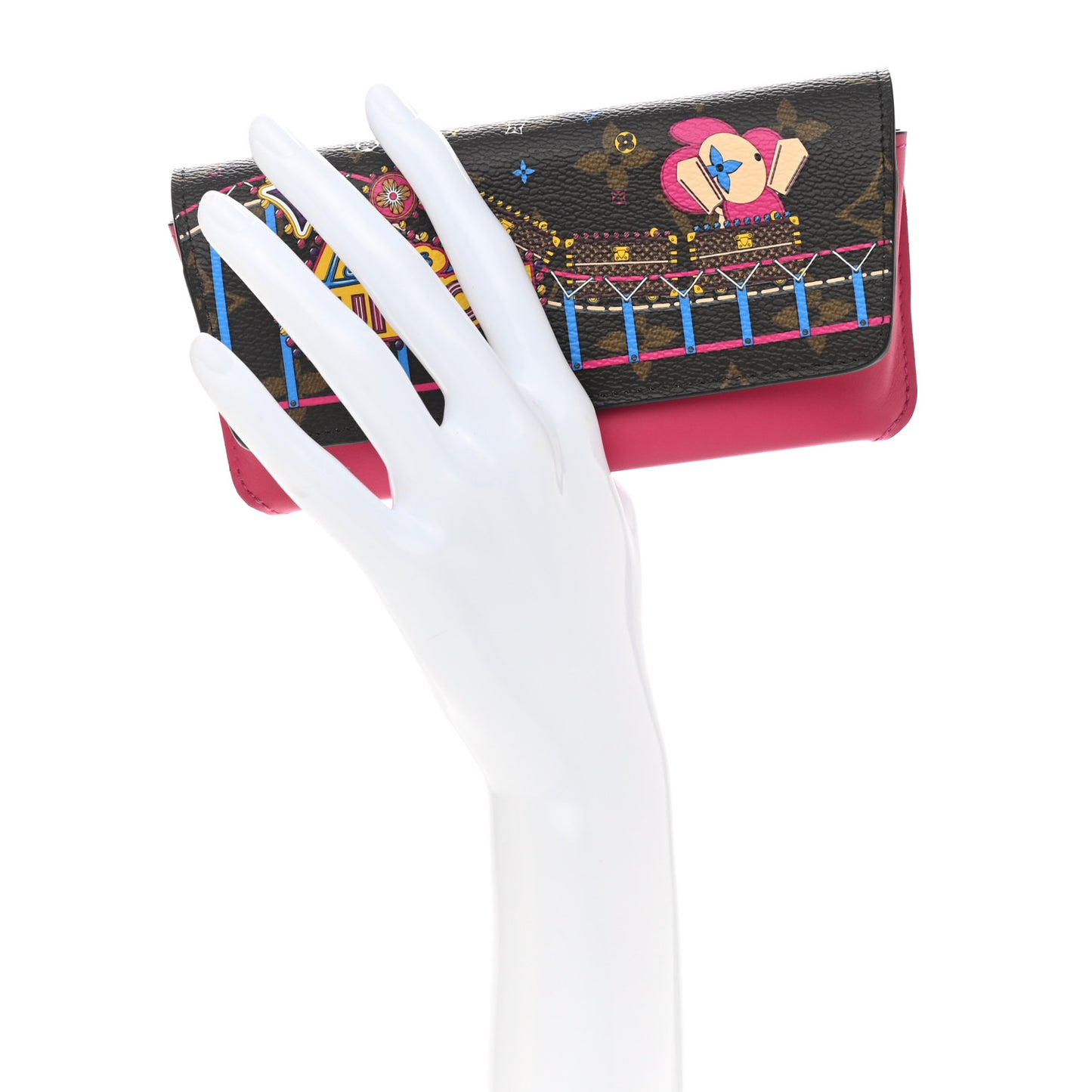 Monogram 2020 Christmas Animation Roller Coaster Woody Glasses Case Pivoine