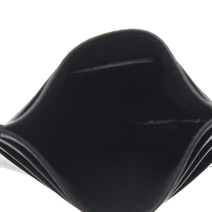 Fendi Vitello Century Mini Bug Eyes Card Holder Black 5 of 10