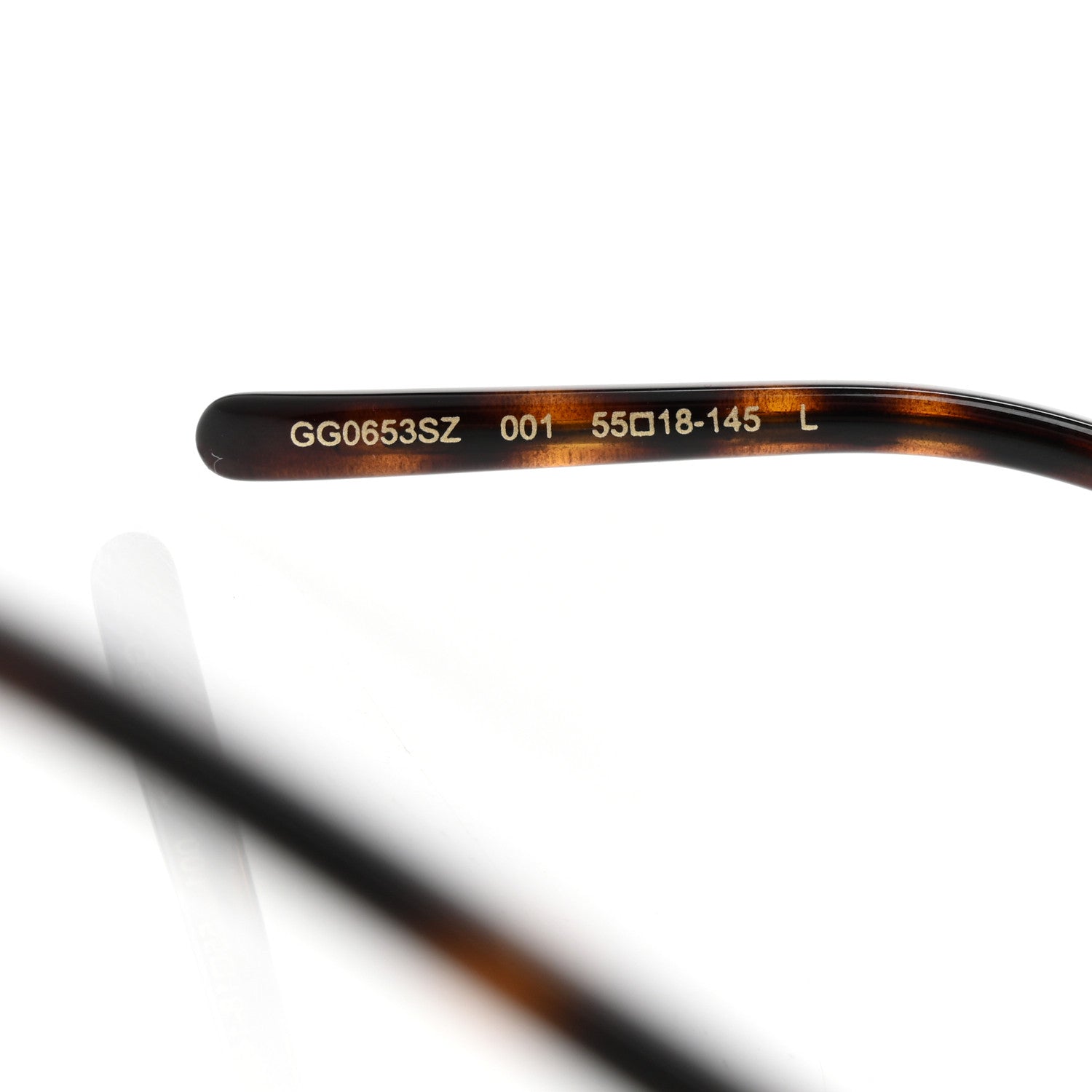 Gucci Bamboo Sunglasses GG0653S Black 5 of 8