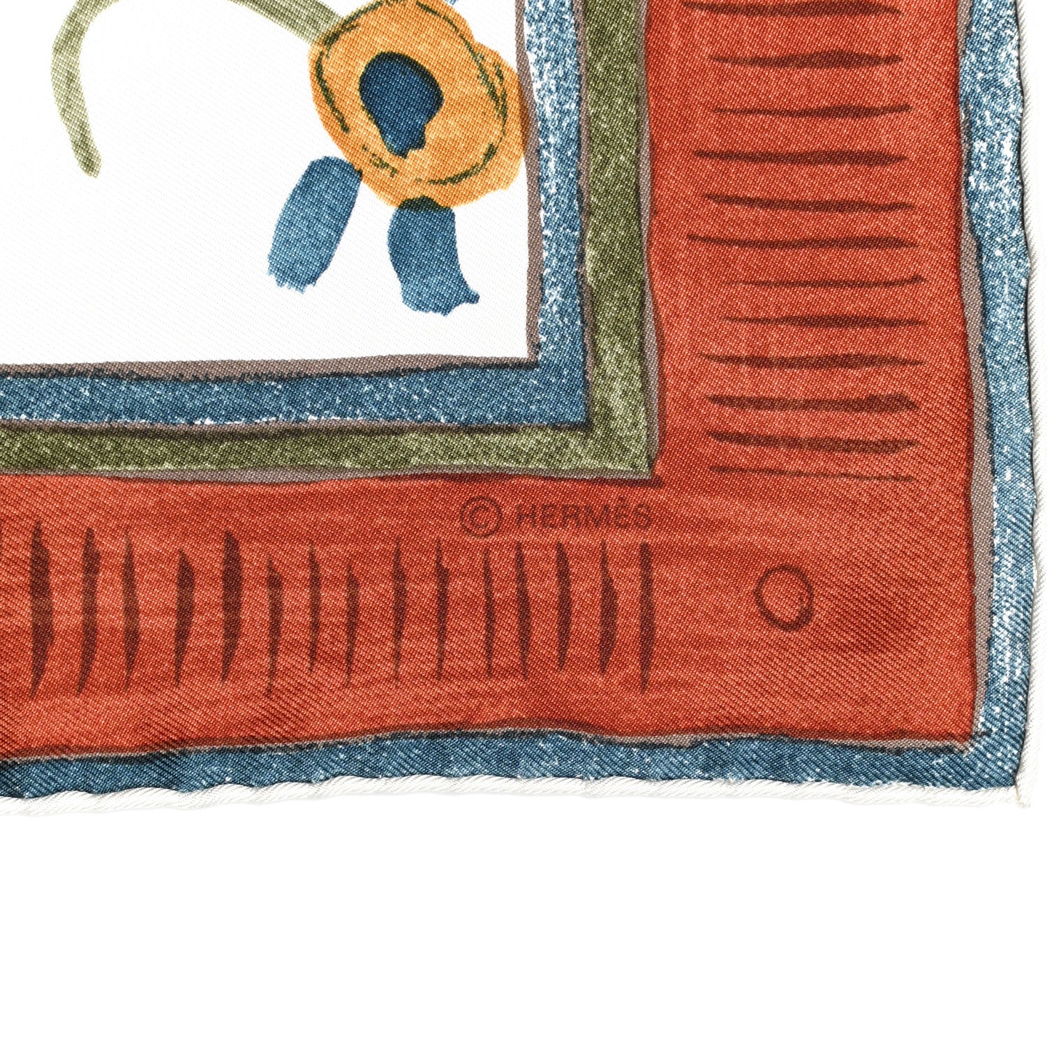 Hermes Silk Beloved India Scarf 90 2 of 3