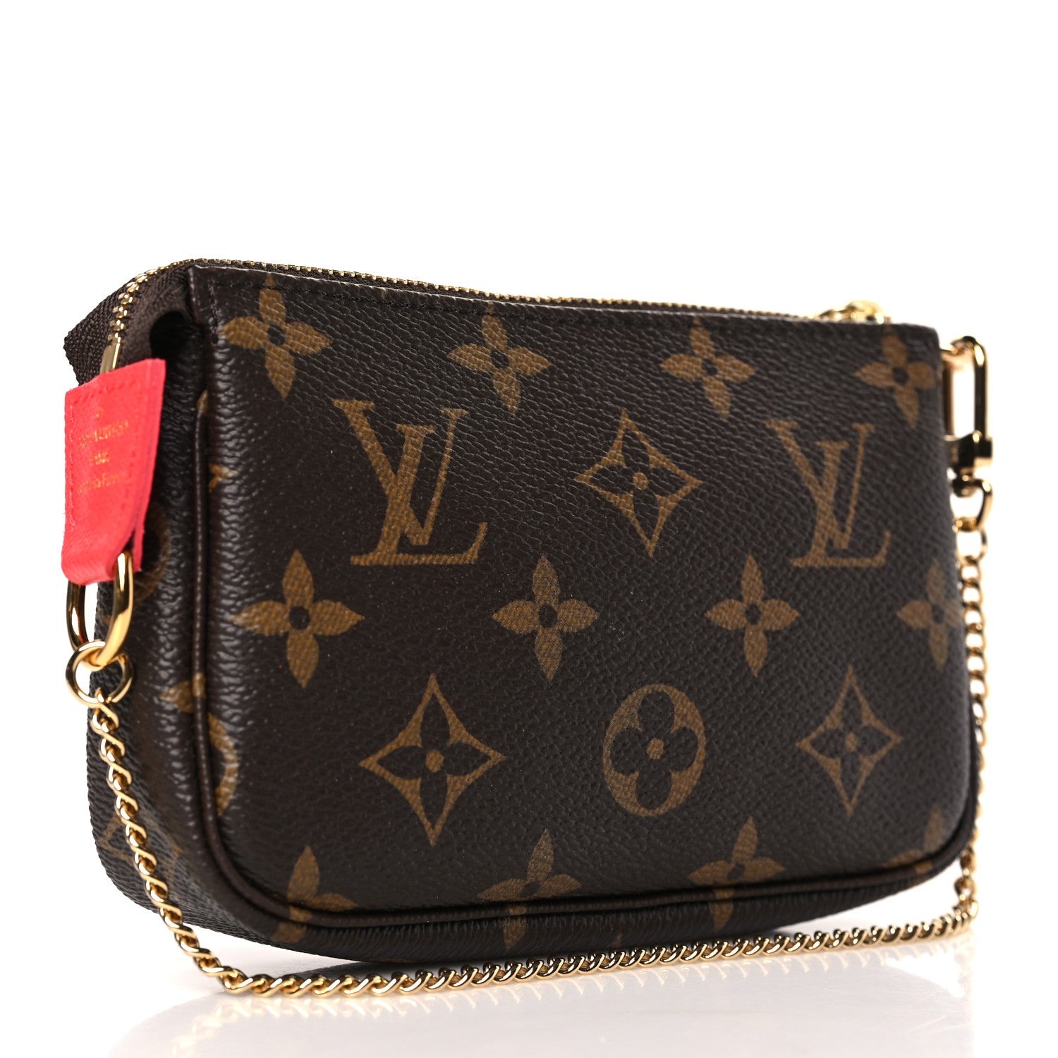 Louis Vuitton Monogram 2021 Christmas Animation London Mini Pochette Accessories Red 3 of 9