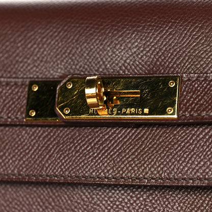 Hermes Courchevel Kelly Sellier 32 Noisette 46 of 48