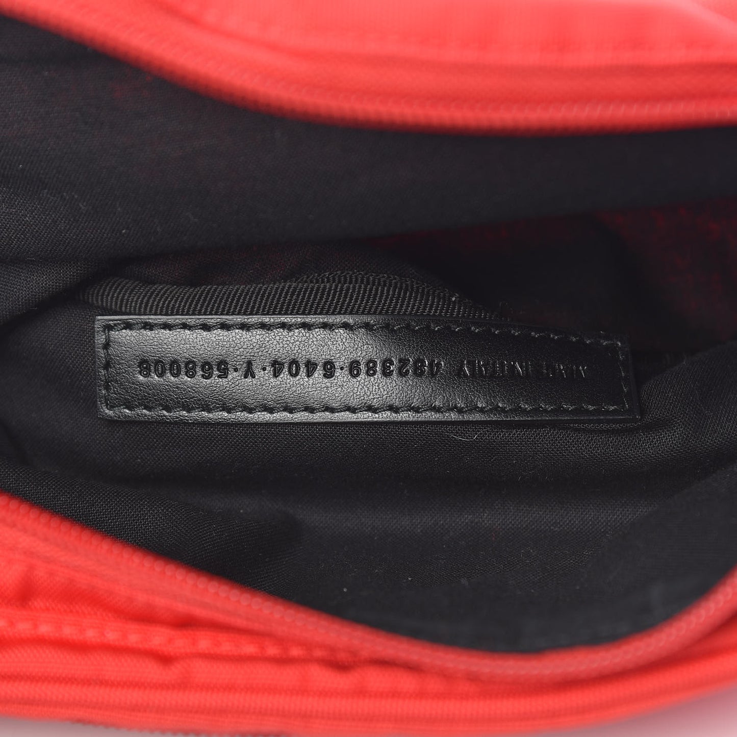 Casual Nylon Explorer Beltpack Bright Red