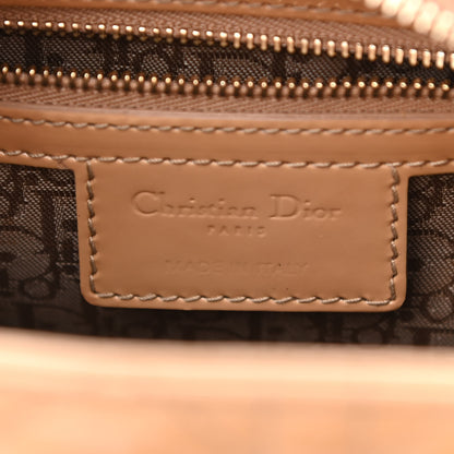 Christian Dior Patent Cannage Medium Lady Dior Beige 5 of 9
