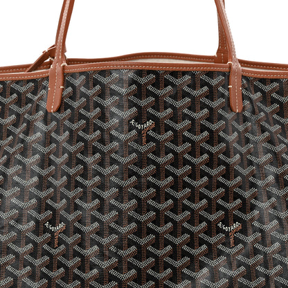 Goyard Goyardine Saint Louis GM Black Gold 9 of 12