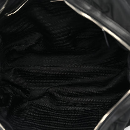 Prada Crispy Nylon Bauletto Black 5 of 9