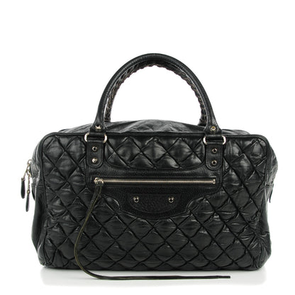 Balenciaga Chevre Quilted Matelasse MM Black 1 of 10