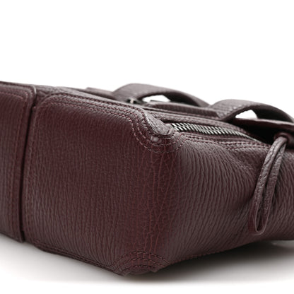 3.1 Phillip Lim Textured Calfskin Mini Pashli Satchel Black Cherry 11 of 11