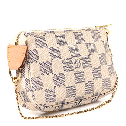 Louis Vuitton Damier Azur Mini Pochette Accessories 3 of 7