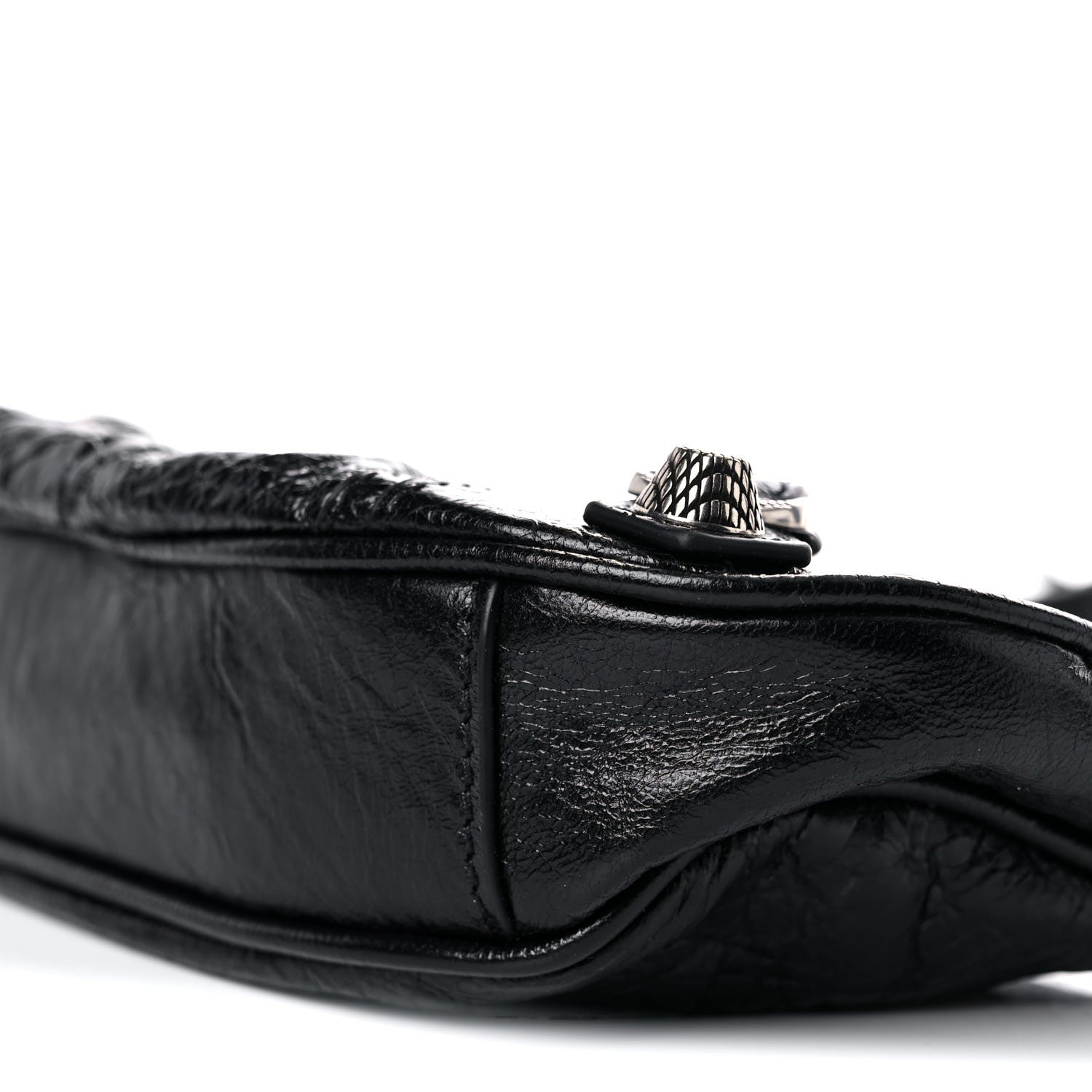 Balenciaga Agneau Arena Le Cagole Mini Purse With Chain Black 9 of 9