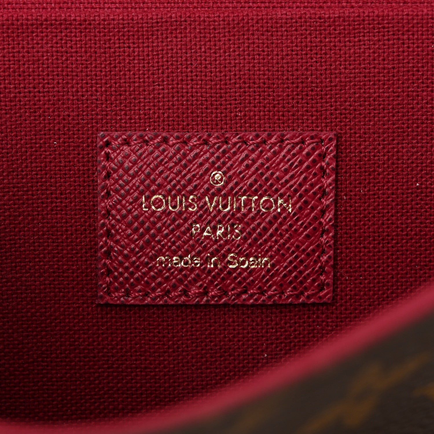 Louis Vuitton Monogram Pochette Felicie Chain Wallet Fuchsia 7 of 12