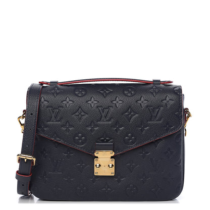 Louis Vuitton Empreinte Pochette Metis Marine Rouge 1 of 9