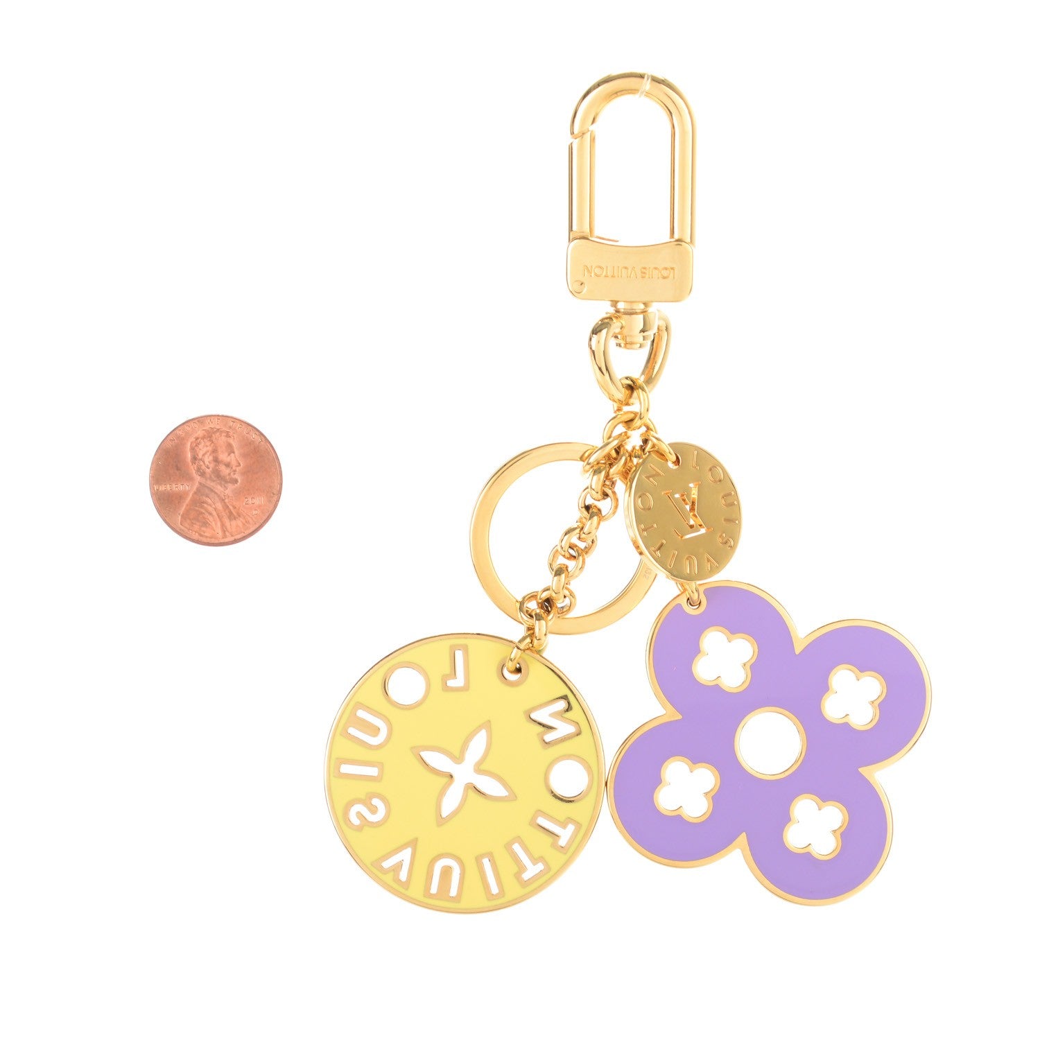 Louis Vuitton Enamel Looping Bag Charm 2 of 5