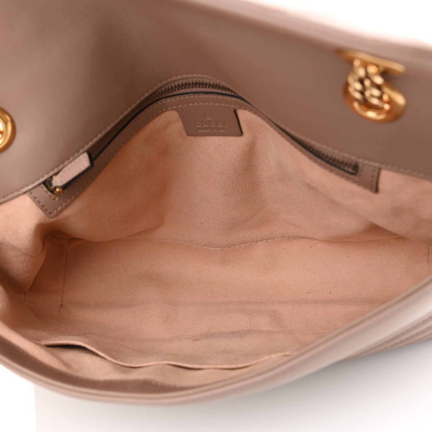 Calfskin Matelasse Medium GG Marmont Shoulder Bag Porcelain Rose