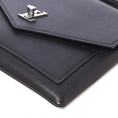 Louis Vuitton Soft Calfskin My Lockme Pochette Black 5 of 7