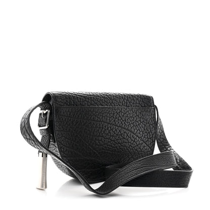 Burberry Grain Calfskin Small Chess Satchel Bag Black 3 of 9