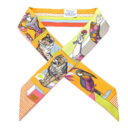 Hermes Silk Twilly Grand Theatre Nouveau Soleil 1 of 4