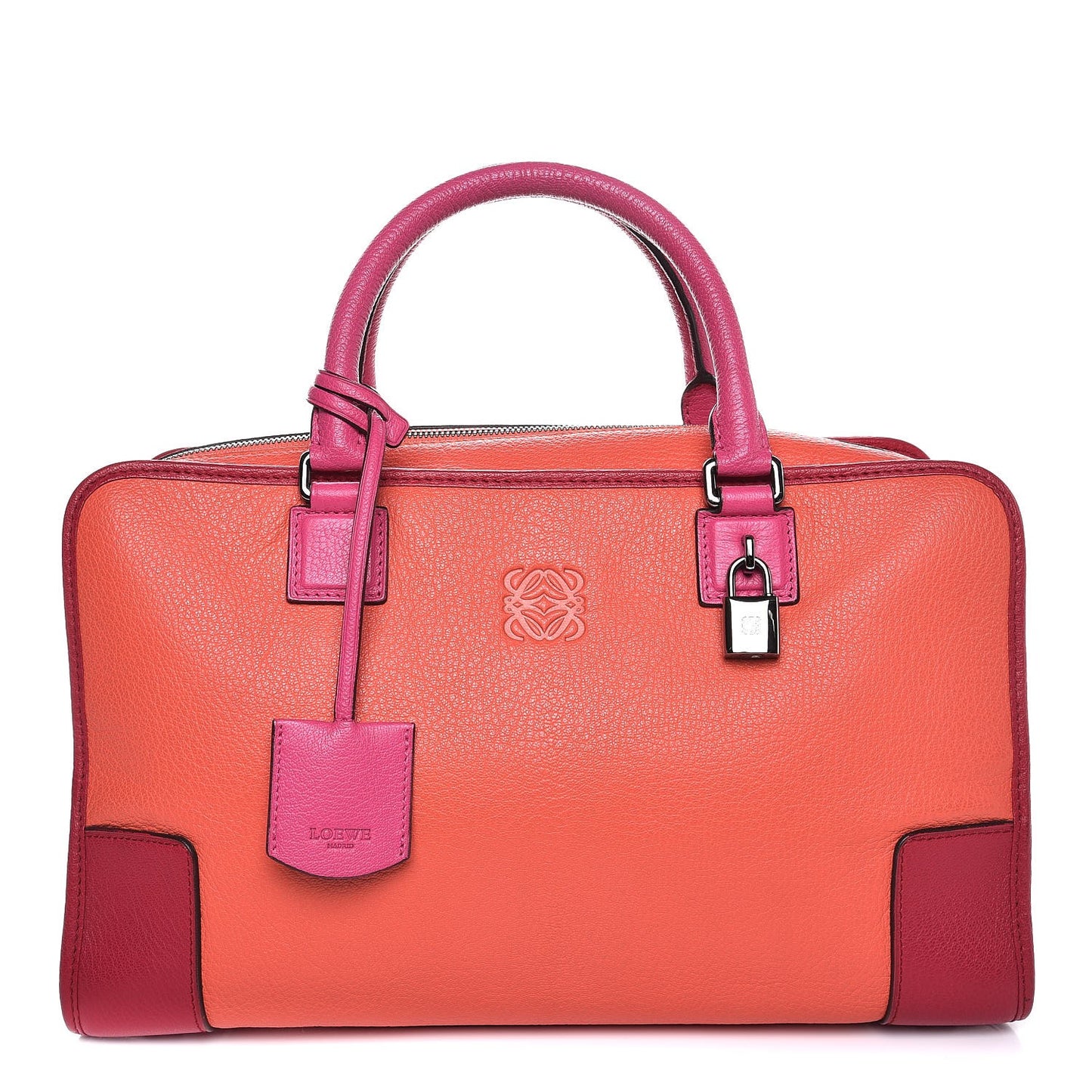 Goatskin Amazona Tote Orange