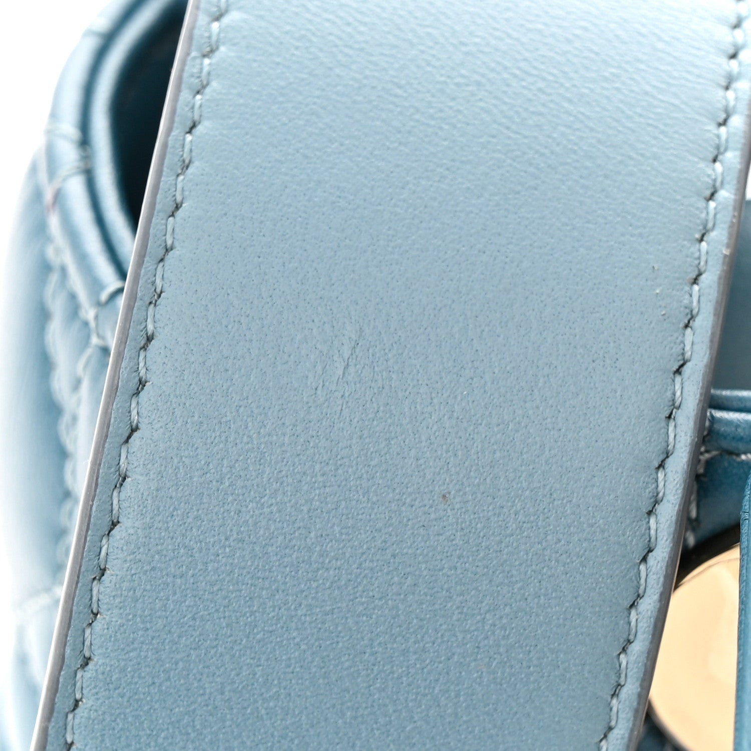 Christian Dior Lambskin Cannage Gradient Small My Lady Dior Denim Blue 12 of 12