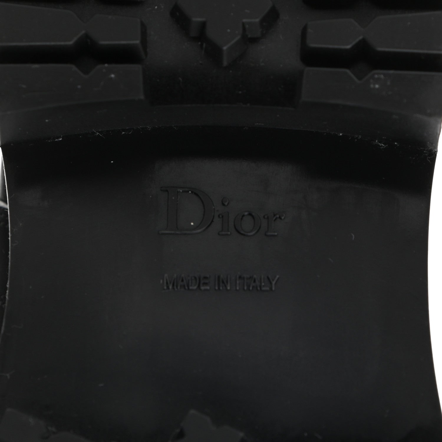 Christian Dior Calfskin Empreinte Ankle Boot 36 Black 6 of 7