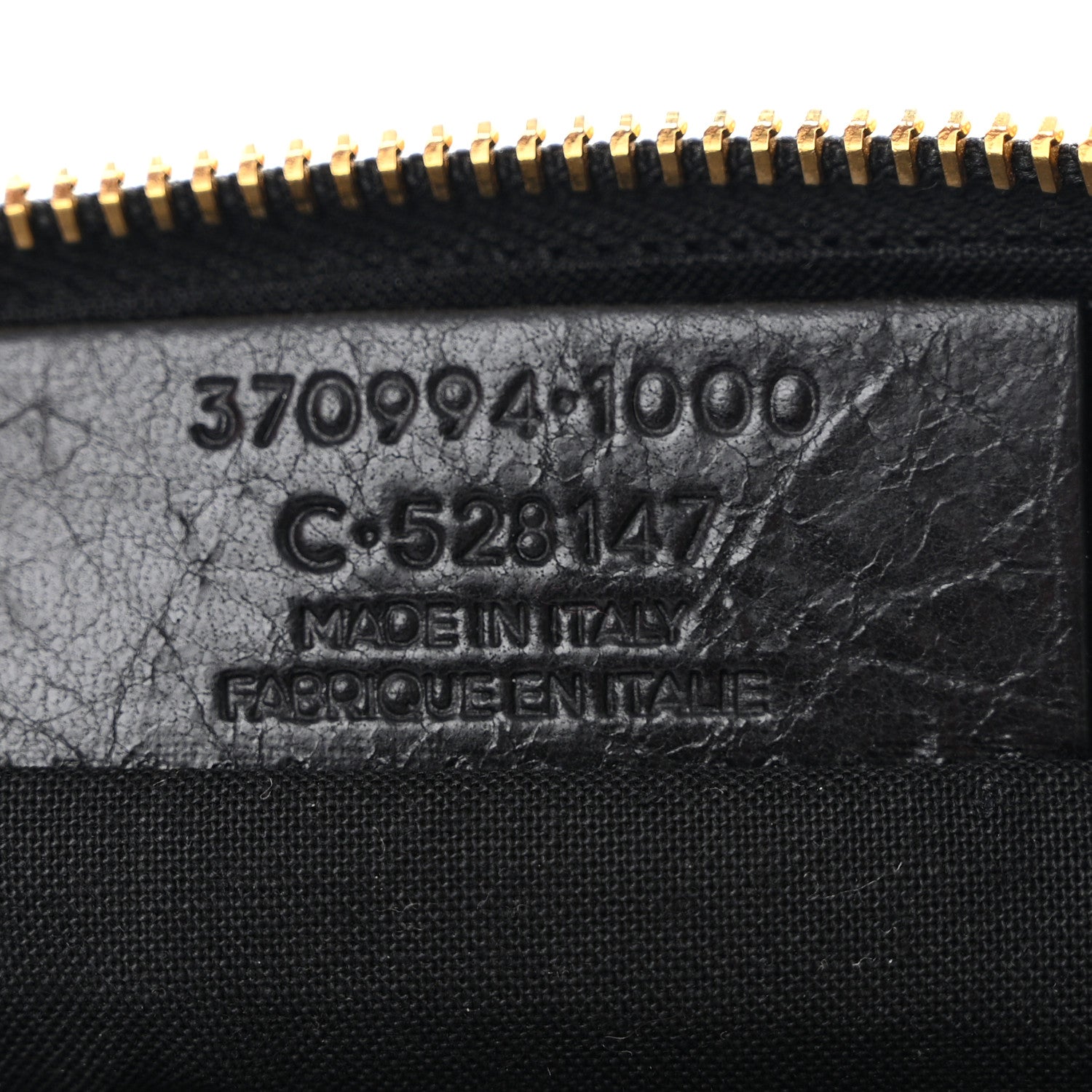 Balenciaga Agneau Giant 12 Gold Hardware Pouch Clutch Black 7 of 7