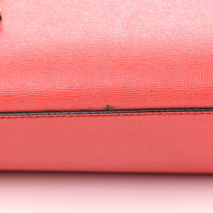 Fendi Vitello Elite Flamingo Petite 2Jours Tote Rosa Exstasy 10 of 12