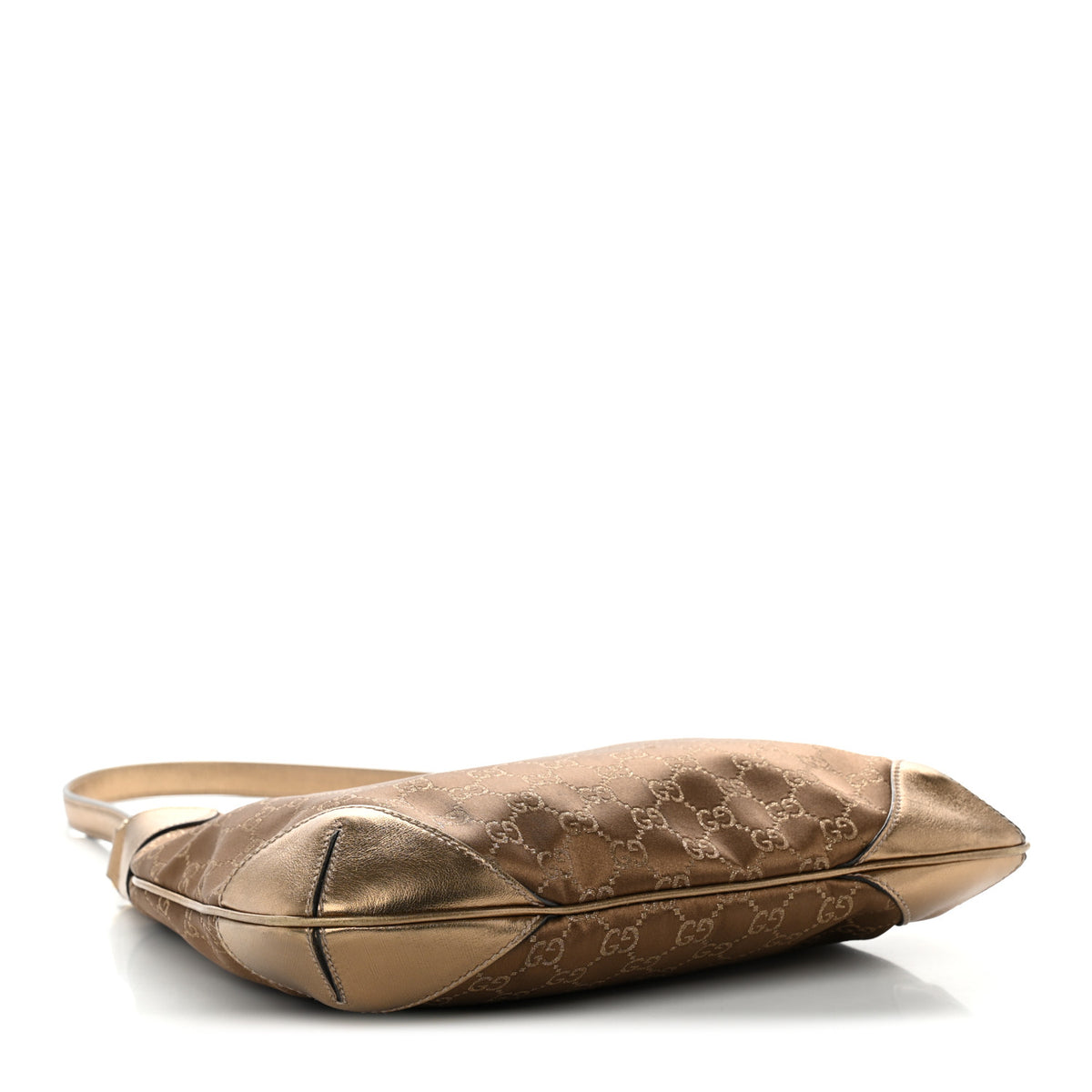 Gucci Monogram Signature Hobo Bronze 4 of 12