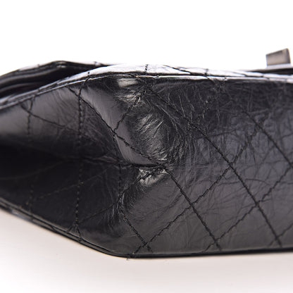 Chanel Aged Calfskin Quilted 2.55 Reissue 225 Flap Black 9 of 11
