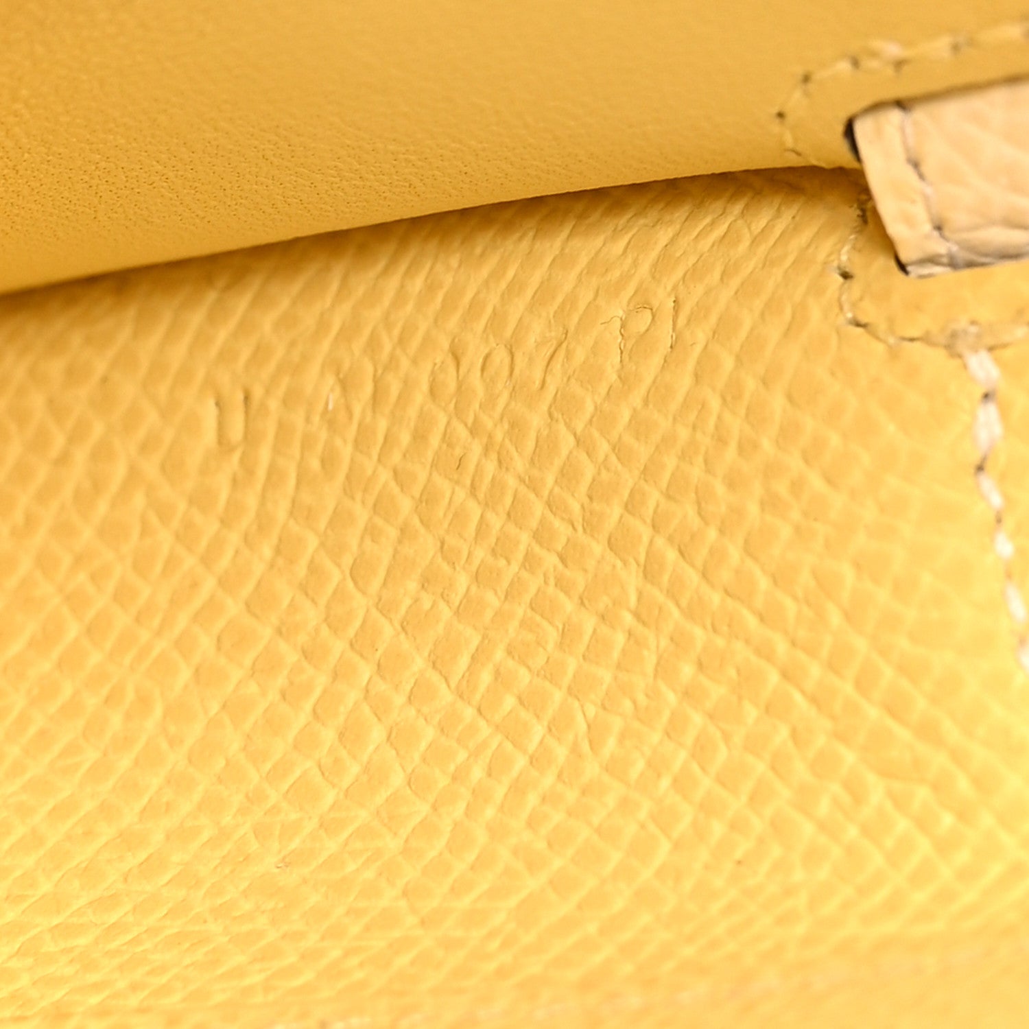 Hermes Epsom Verso Kelly Wallet To Go Nata Jaune Poussin 7 of 11