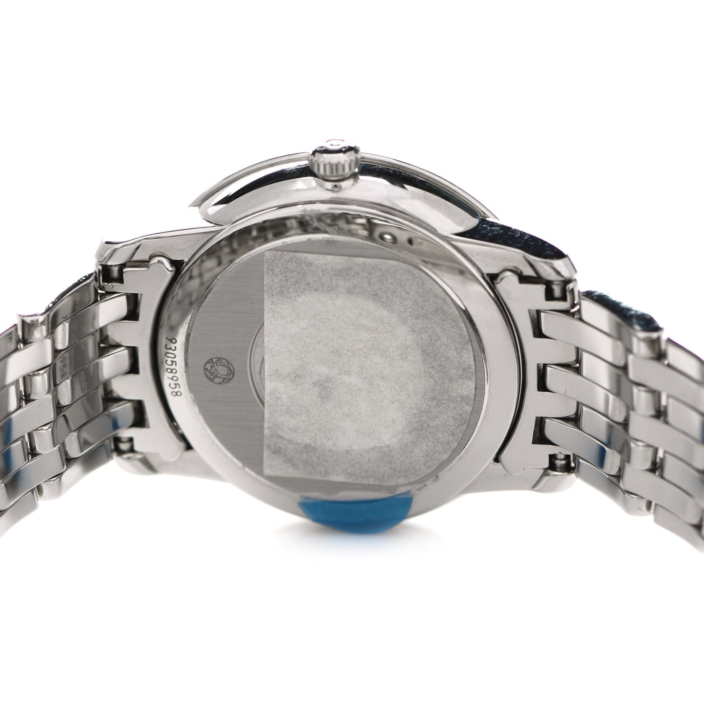 Stainless Steel Diamond Mother of Pearl 27mm De Ville Prestige Quartz Watch 424.10.27.60.55.001