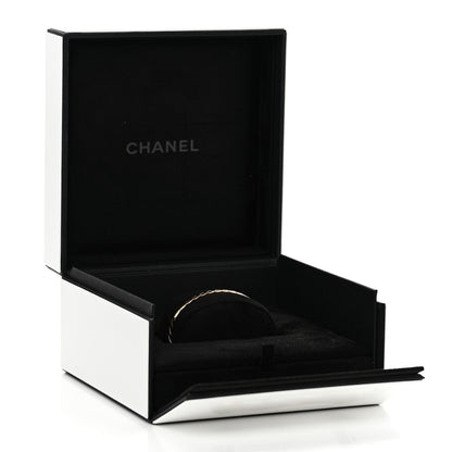 Chanel 18K Yellow Gold Diamond Mini Coco Crush Cuff Bracelet XS 5 of 5