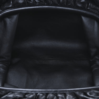 Bottega Veneta Nappa Maxi Intreccio The Pouch Oversized Clutch Black 5 of 12