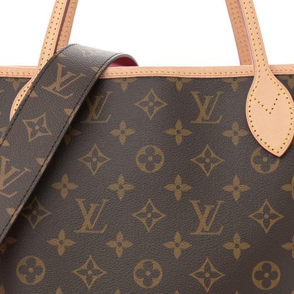 Louis Vuitton Monogram Inside Out Neverfull Bandouliere MM Rose Pondichery 11 of 17