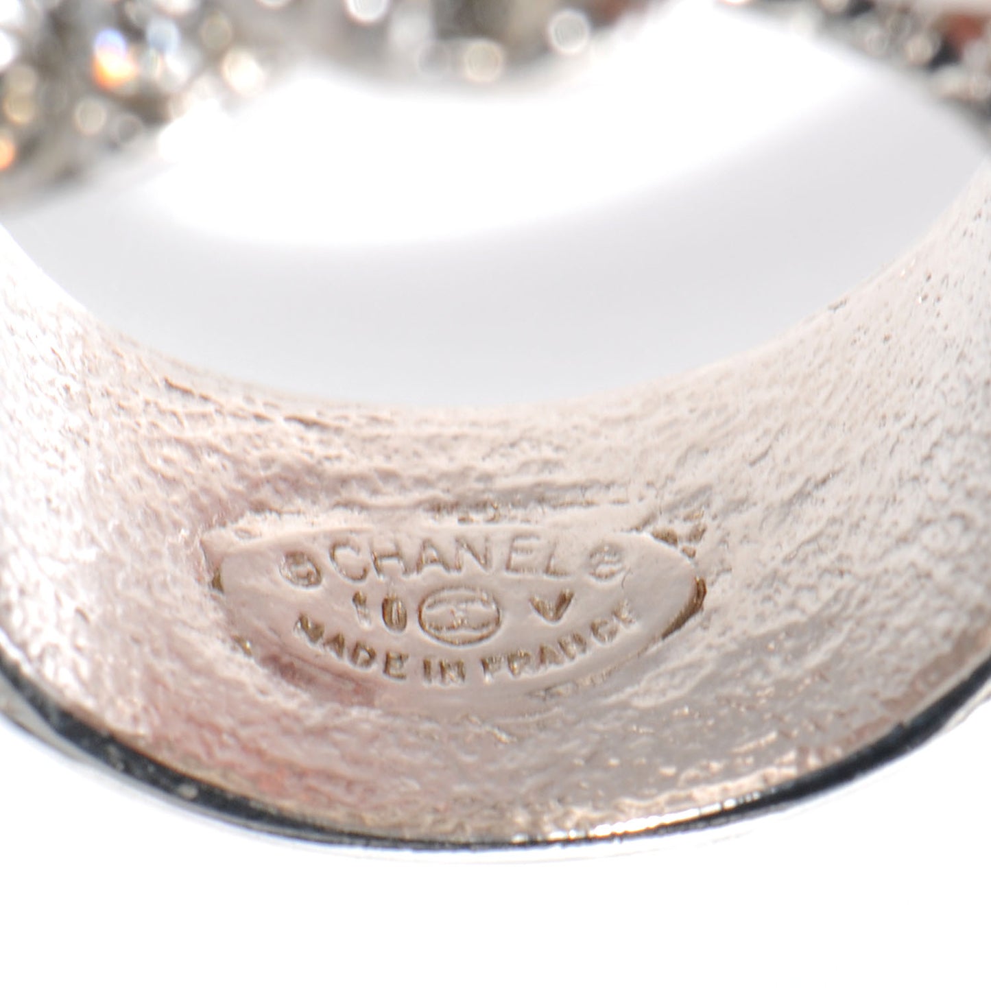 Swarovski Crystal Camellia Ring 6.5