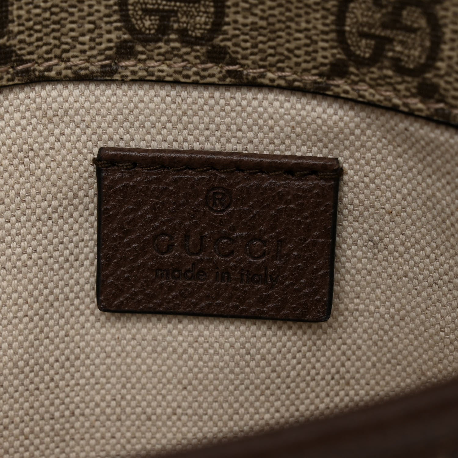 Gucci GG Supreme Monogram Neo Vintage Web Belt Bag Brown 6 of 11