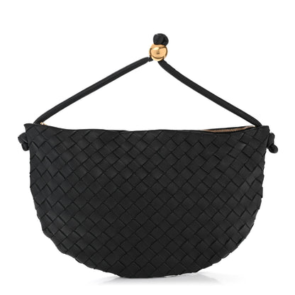 Bottega Veneta Nappa Intrecciato Medium Turn Pouch Black 1 of 9