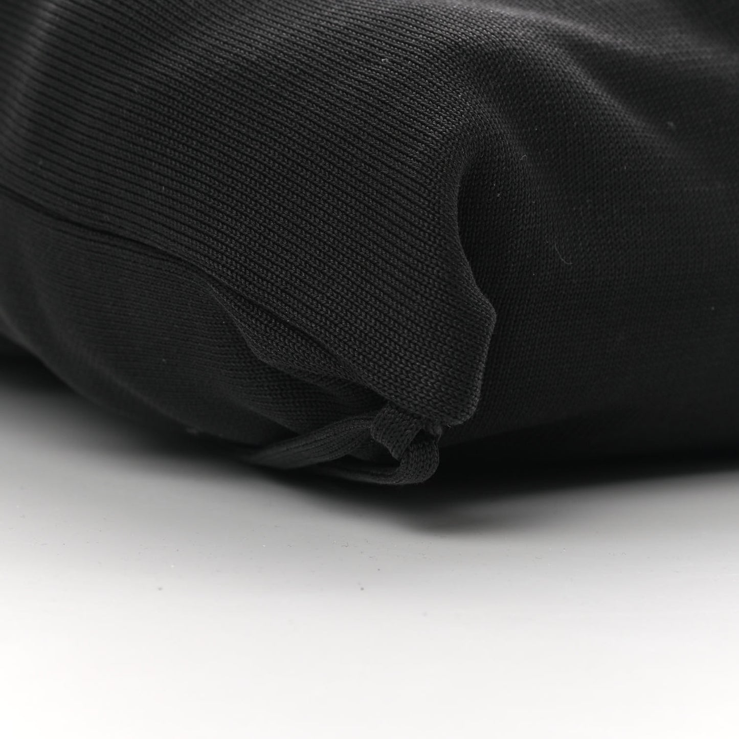 Cotton CC Drawstring Sport Line Backpack Black