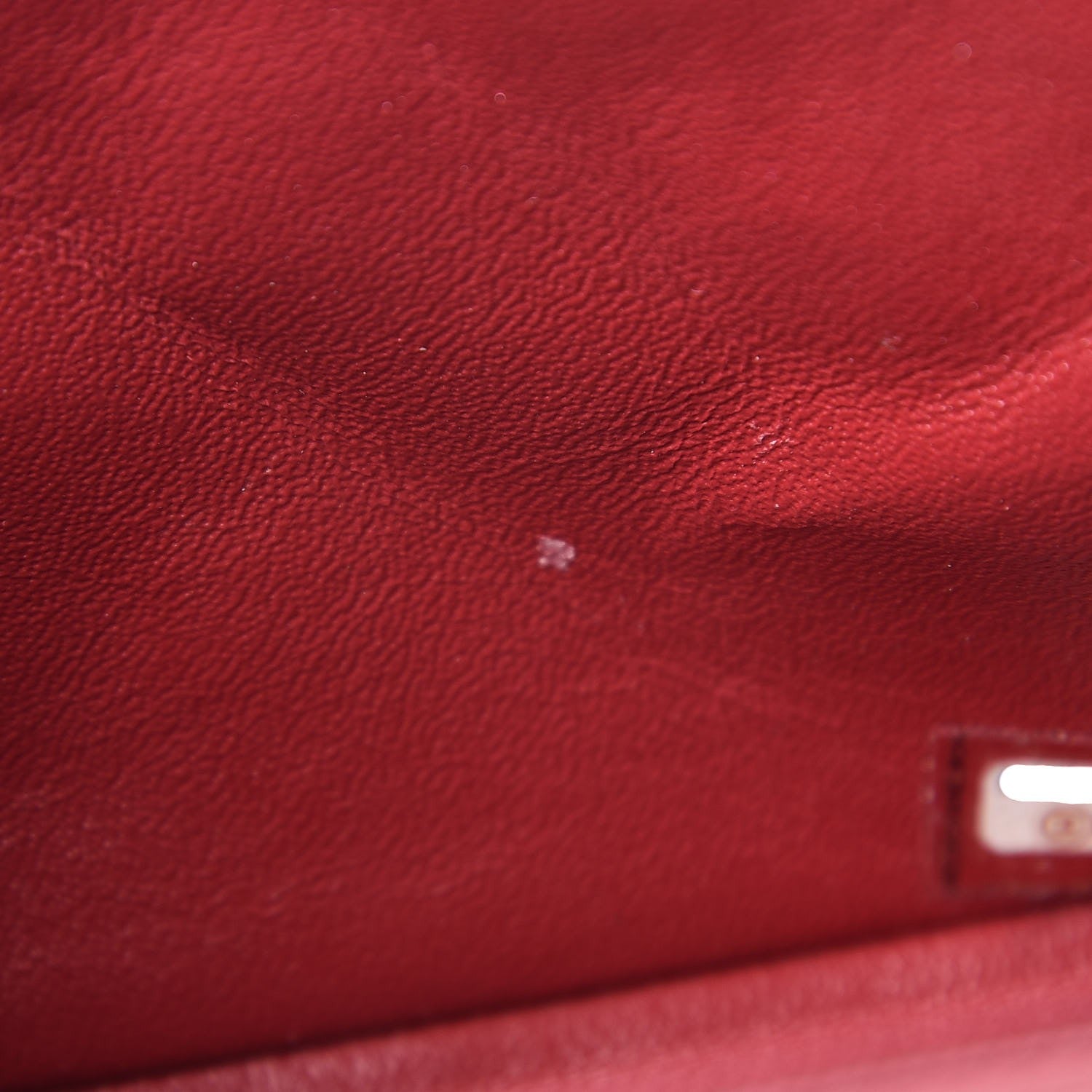 Chanel Patent Calfskin Quilted Mini Rectangular Flap Red 8 of 8