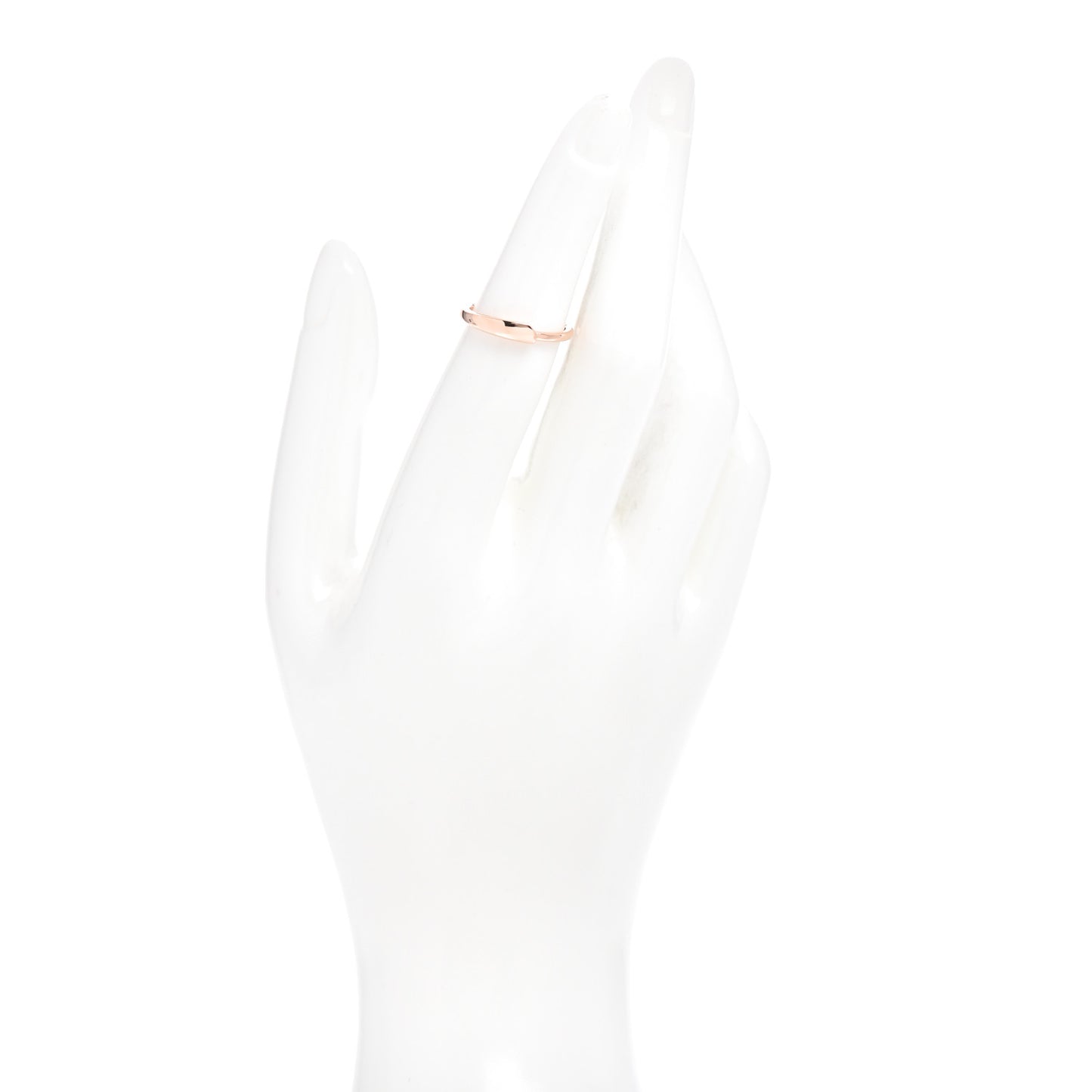 18K Rose Gold Chaine d'Ancre Punk Ring 50 5.25