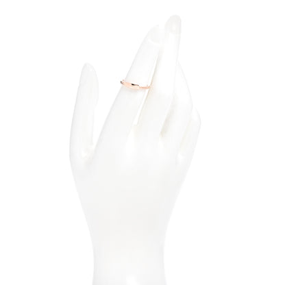 Hermes 18K Rose Gold Chaine d'Ancre Punk Ring 50 5.25 2 of 5