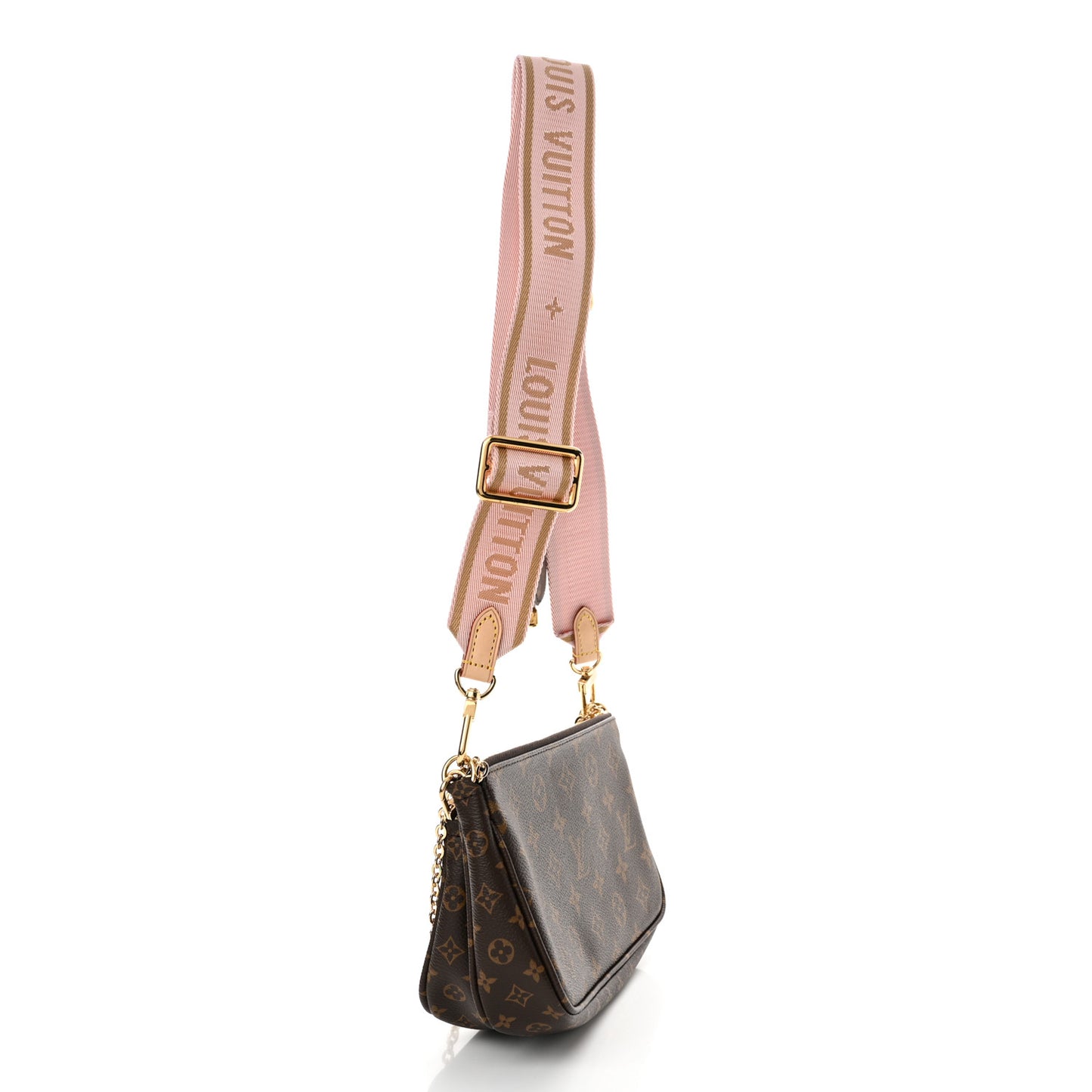 Monogram Multi Pochette Accessories Rose Clair