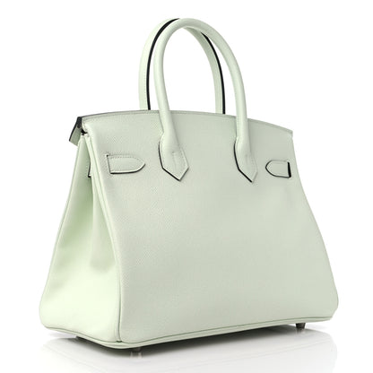 Hermes Epsom Birkin 30 Gris Neve 3 of 10