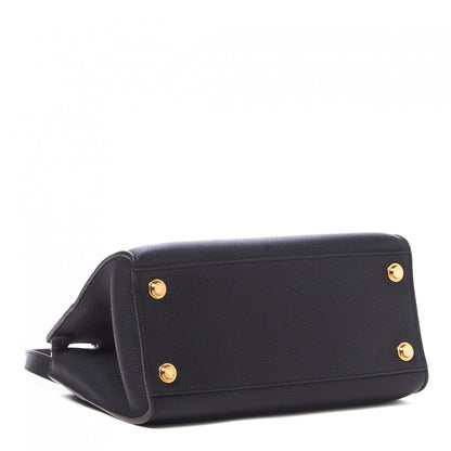Louis Vuitton Taurillon City Steamer PM Black 4 of 9