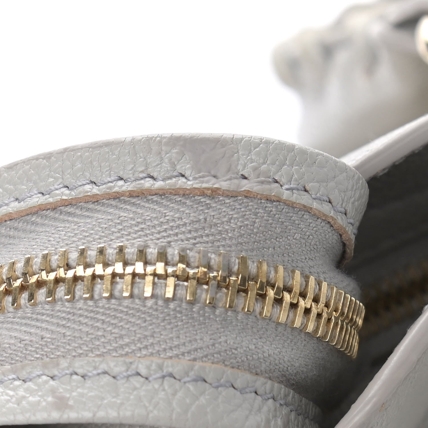 Balenciaga Chevre Gold Metallic Edge Hardware City Gris Perle 11 of 11